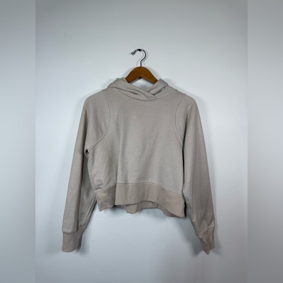 Lululemon Loungeful Cropped Hoodie *Spark - Beige Shimmer 6‎ - Picture 3 of 8